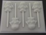 653 Lamb Face Chocolate or Hard Candy Lollipop Mold 653 Lamb Face Chocolate or Hard Candy Lollipop Mold